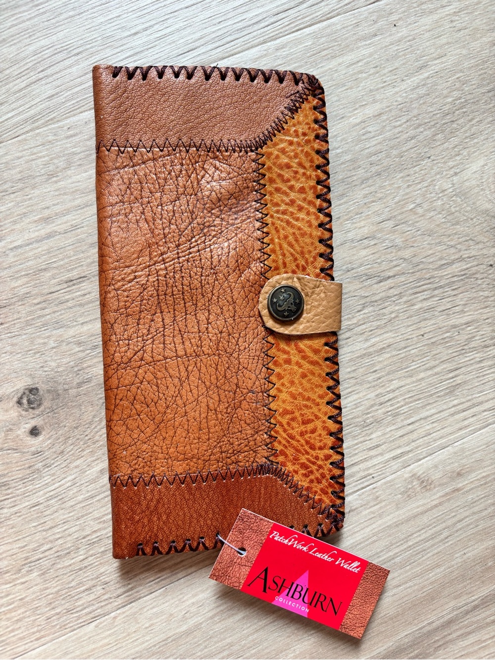Natural cowhide wallets
